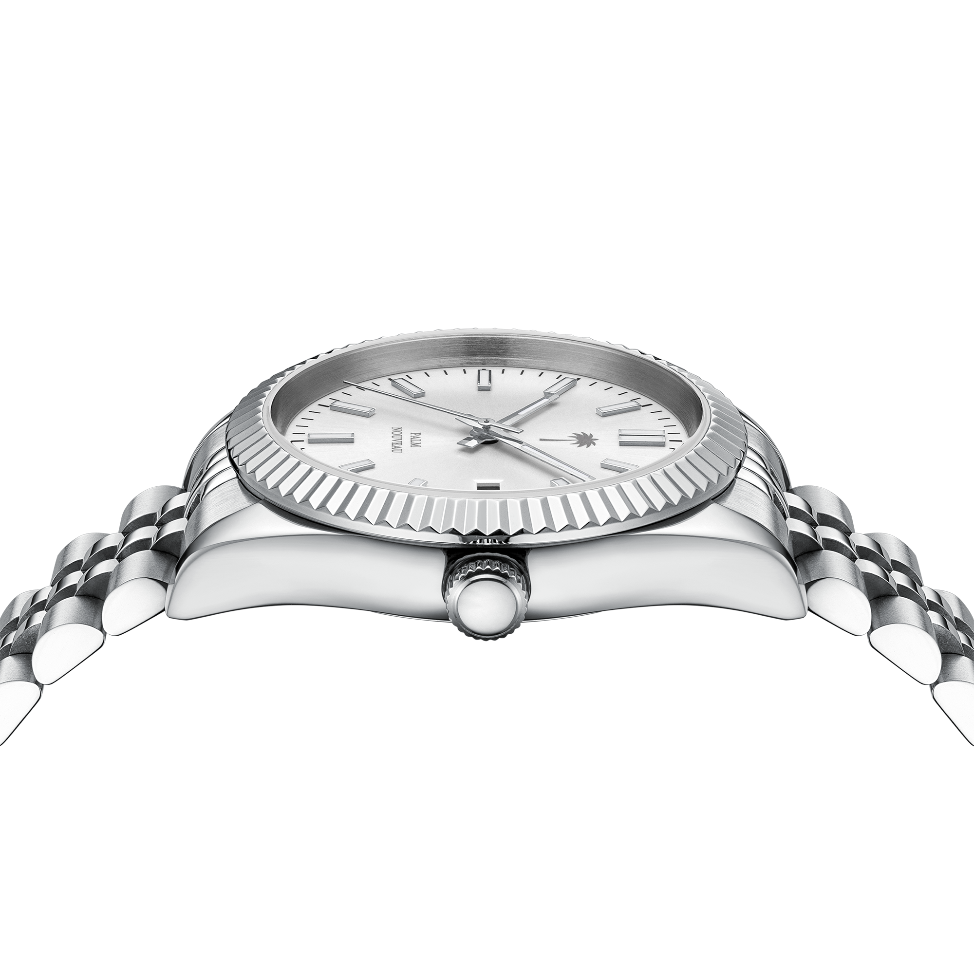 Palm Collection White Dial Watch