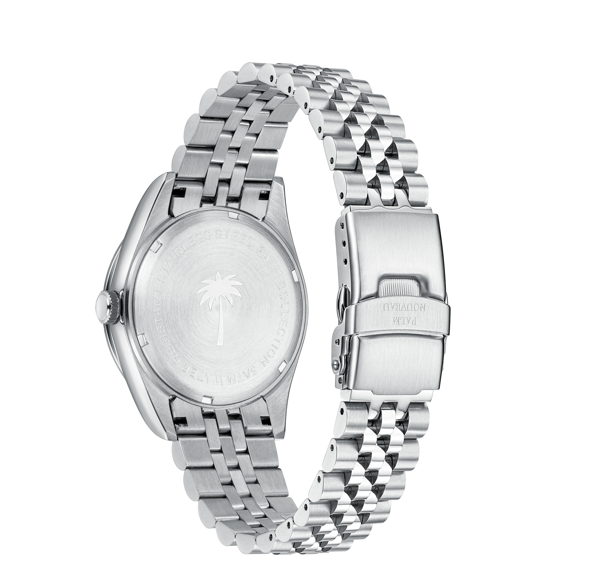 Palm Collection White Dial Watch