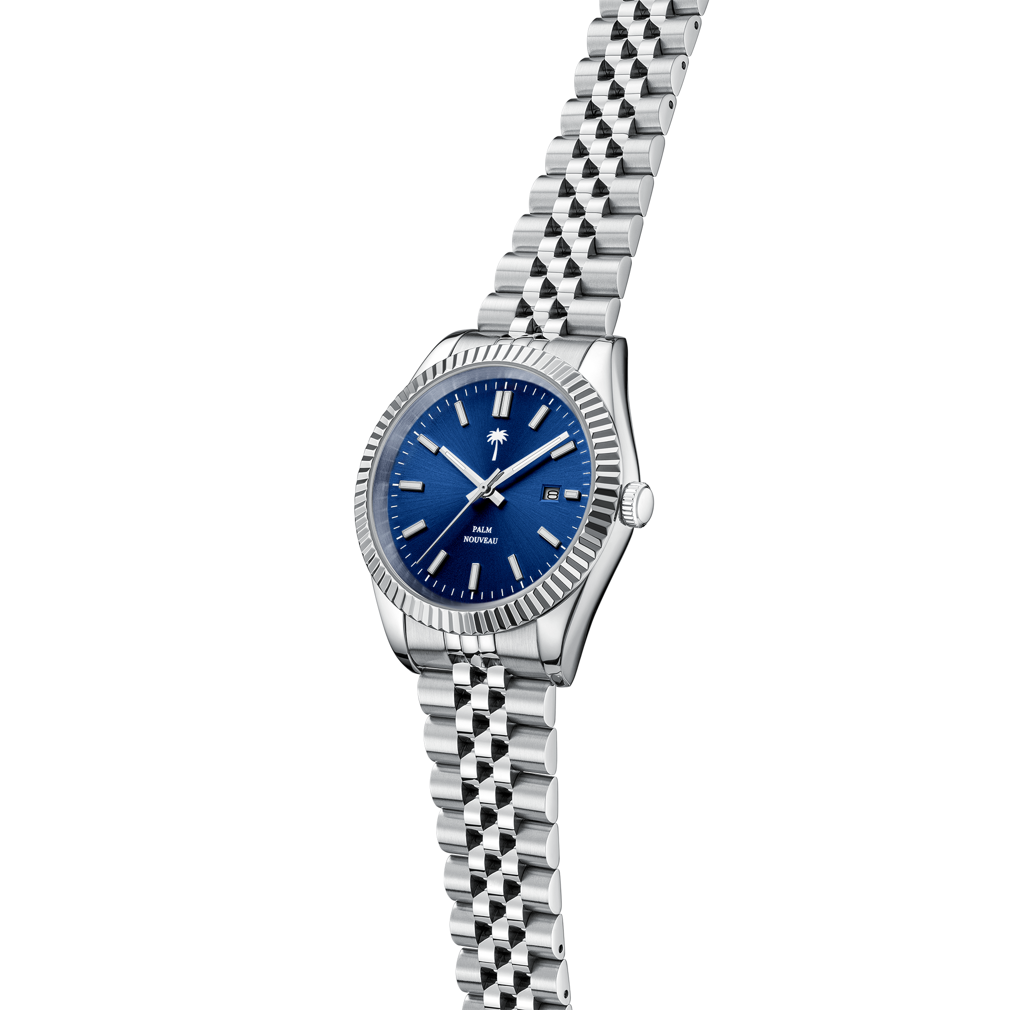 Palm Collection Blue Dial Watch