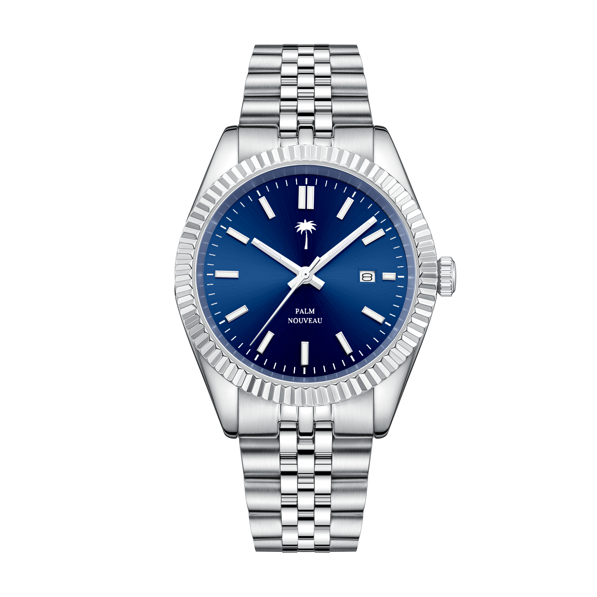 Palm Collection Blue Dial Watch