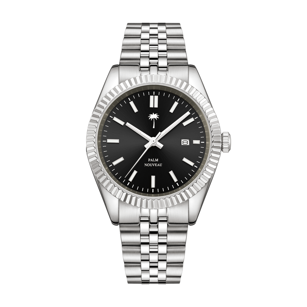 Palm Collection Black Dial Watch