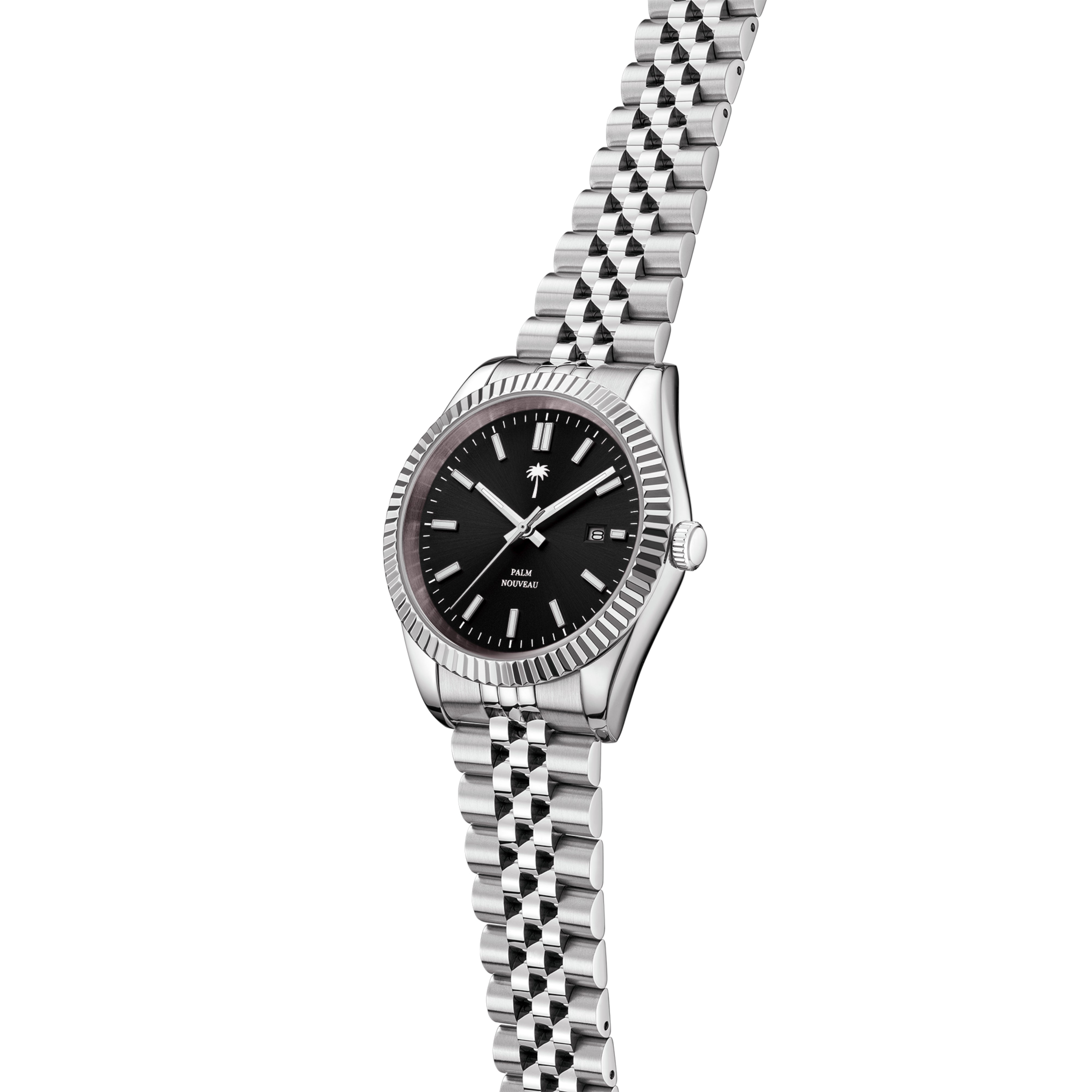 Palm Collection Black Dial Watch