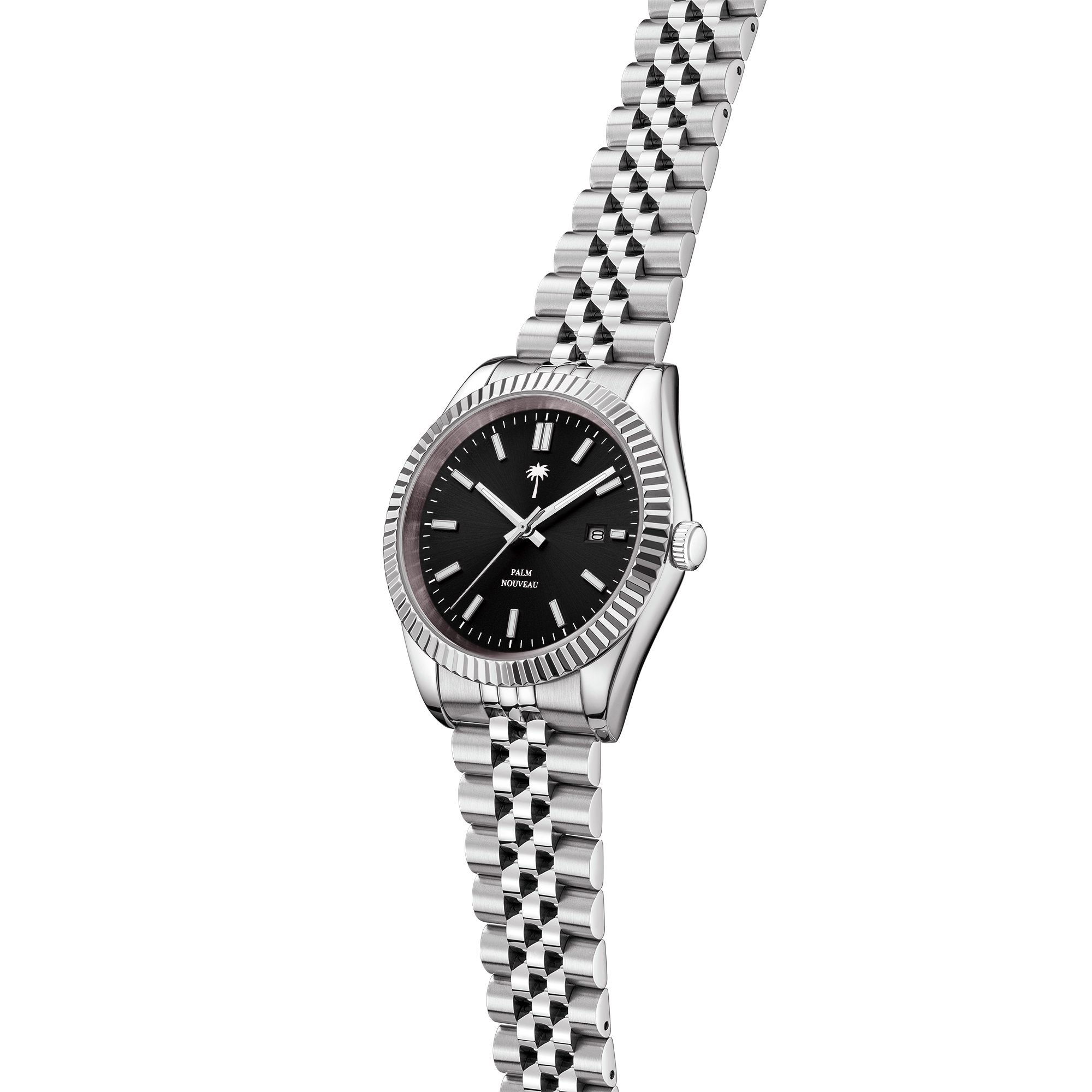Palm Collection Black Dial Watch