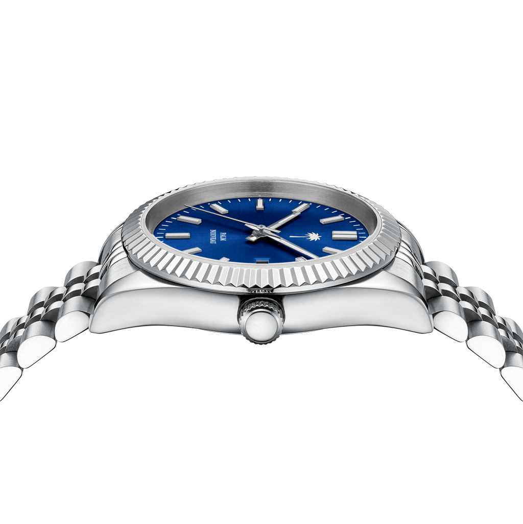 Palm Collection Blue Dial Watch