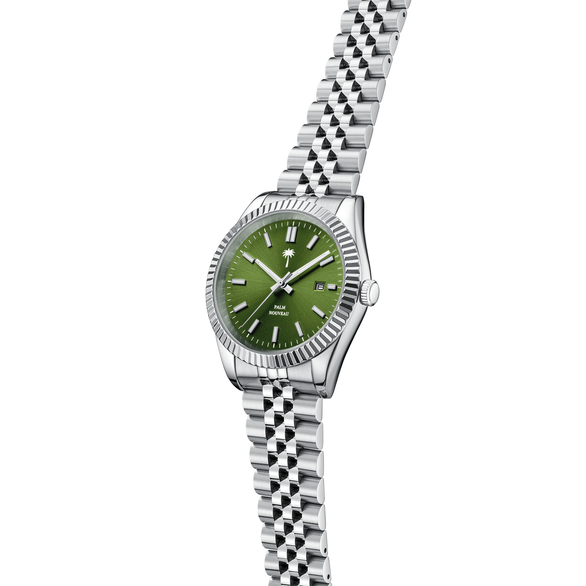 Palm Collection Green Dial Watch