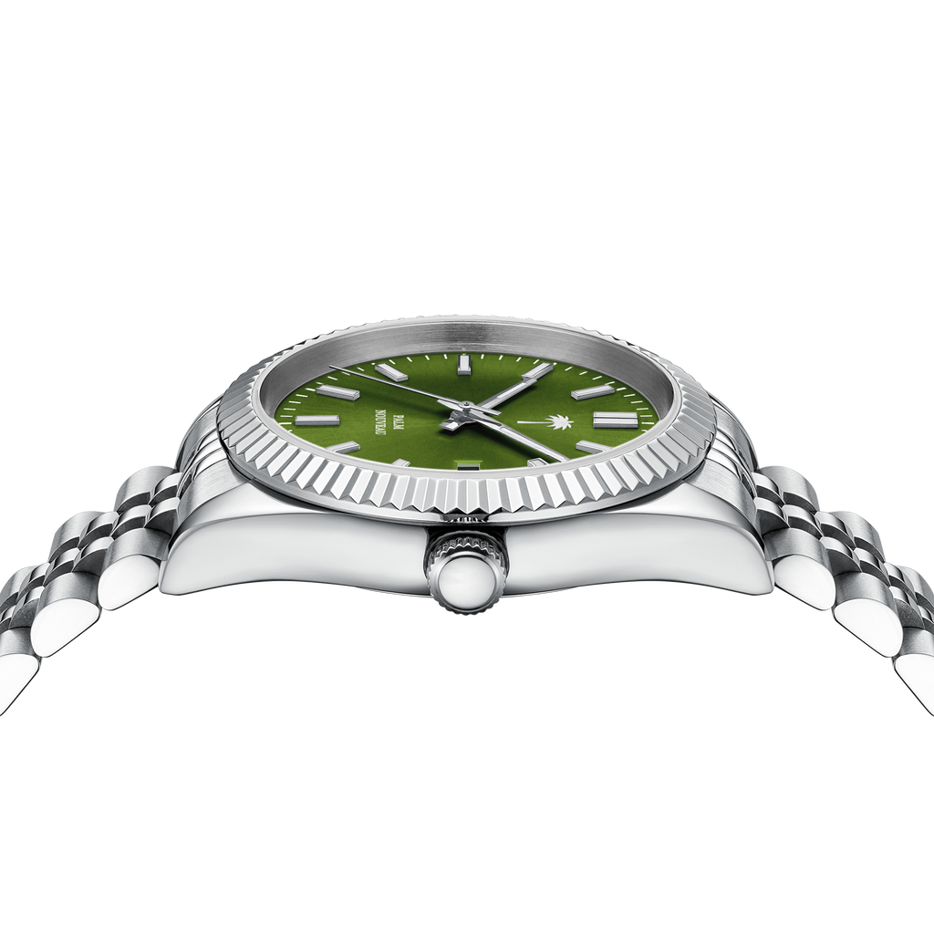 Palm Collection Green Dial Watch