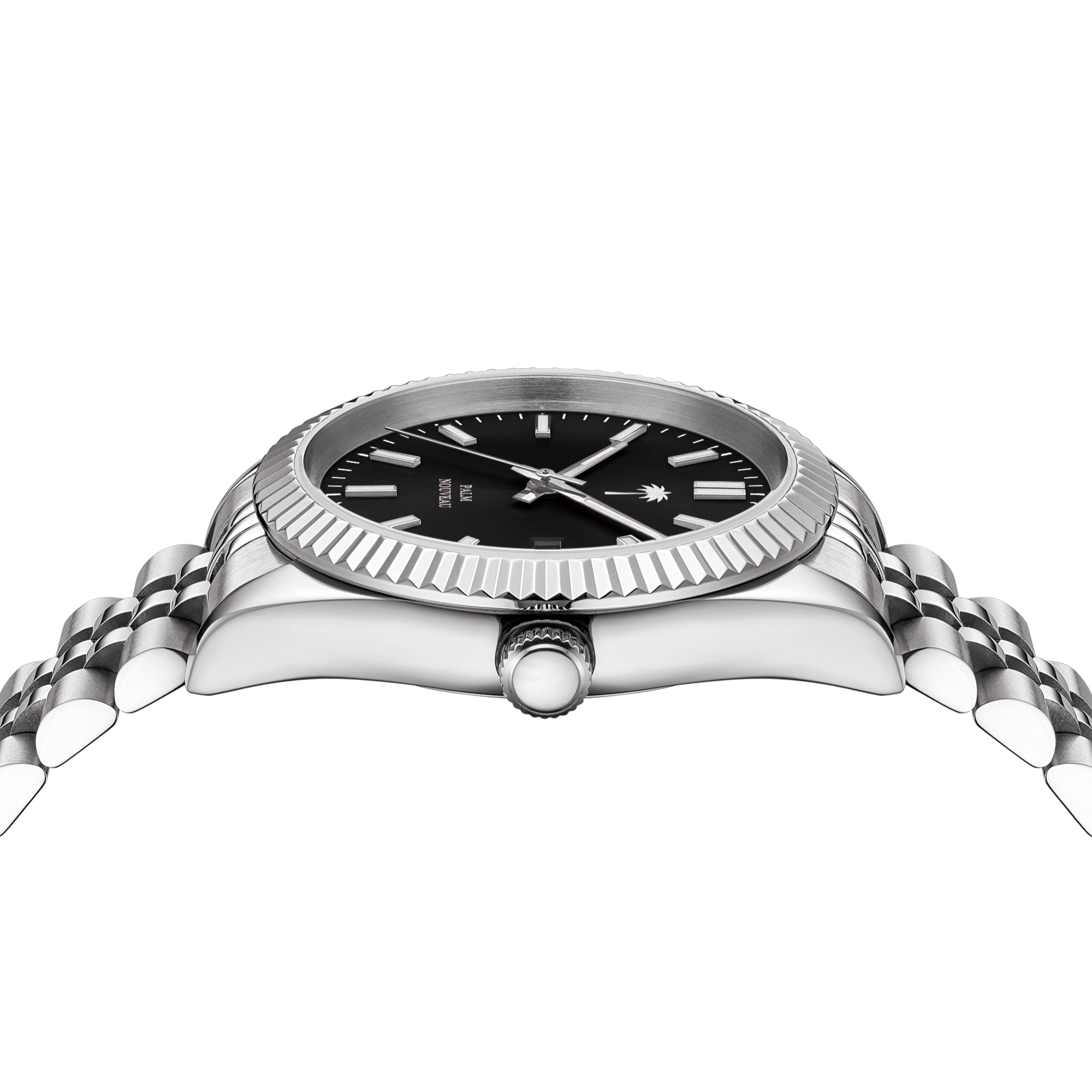 Palm Collection Black Dial Watch
