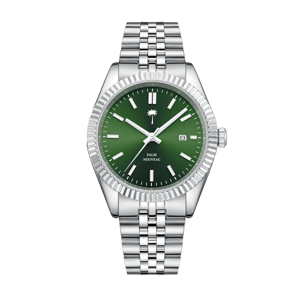 Palm Collection Green Dial Watch